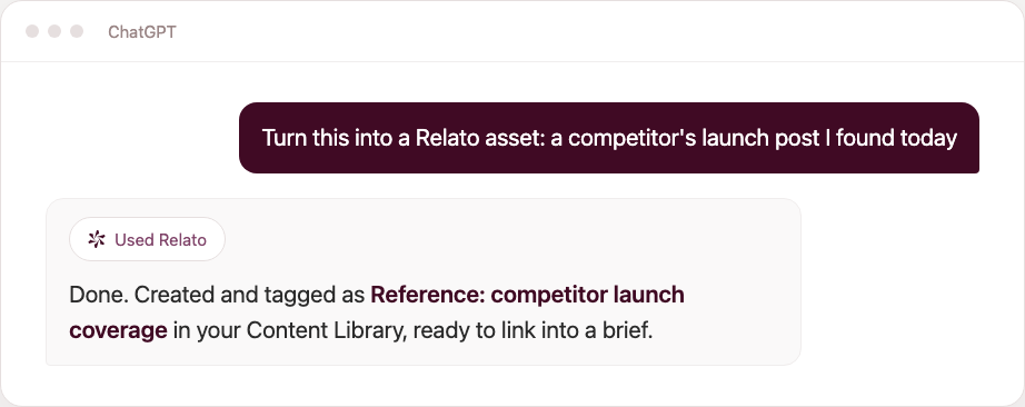 Bring content in from anywhere