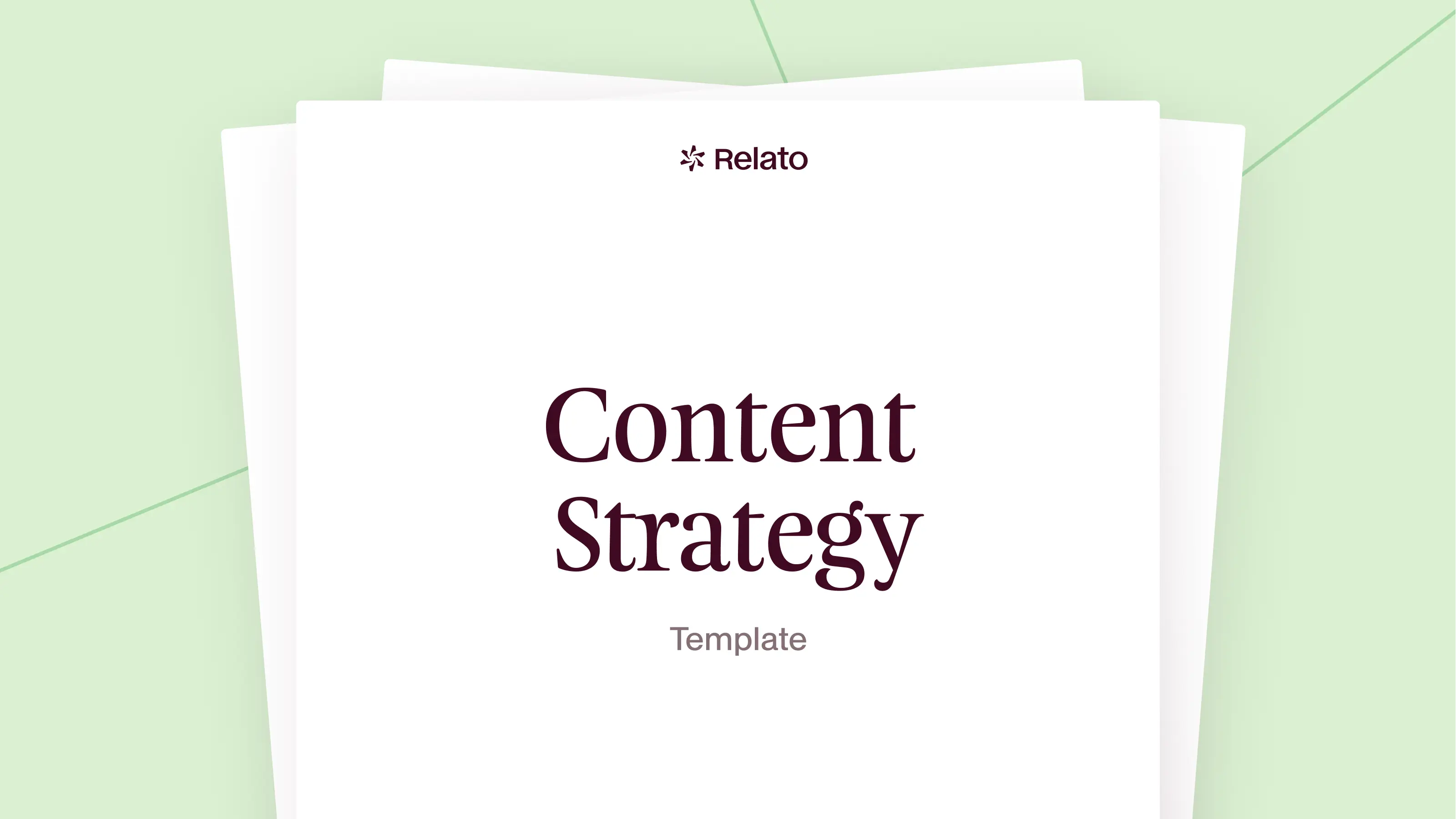 Content Framework Template