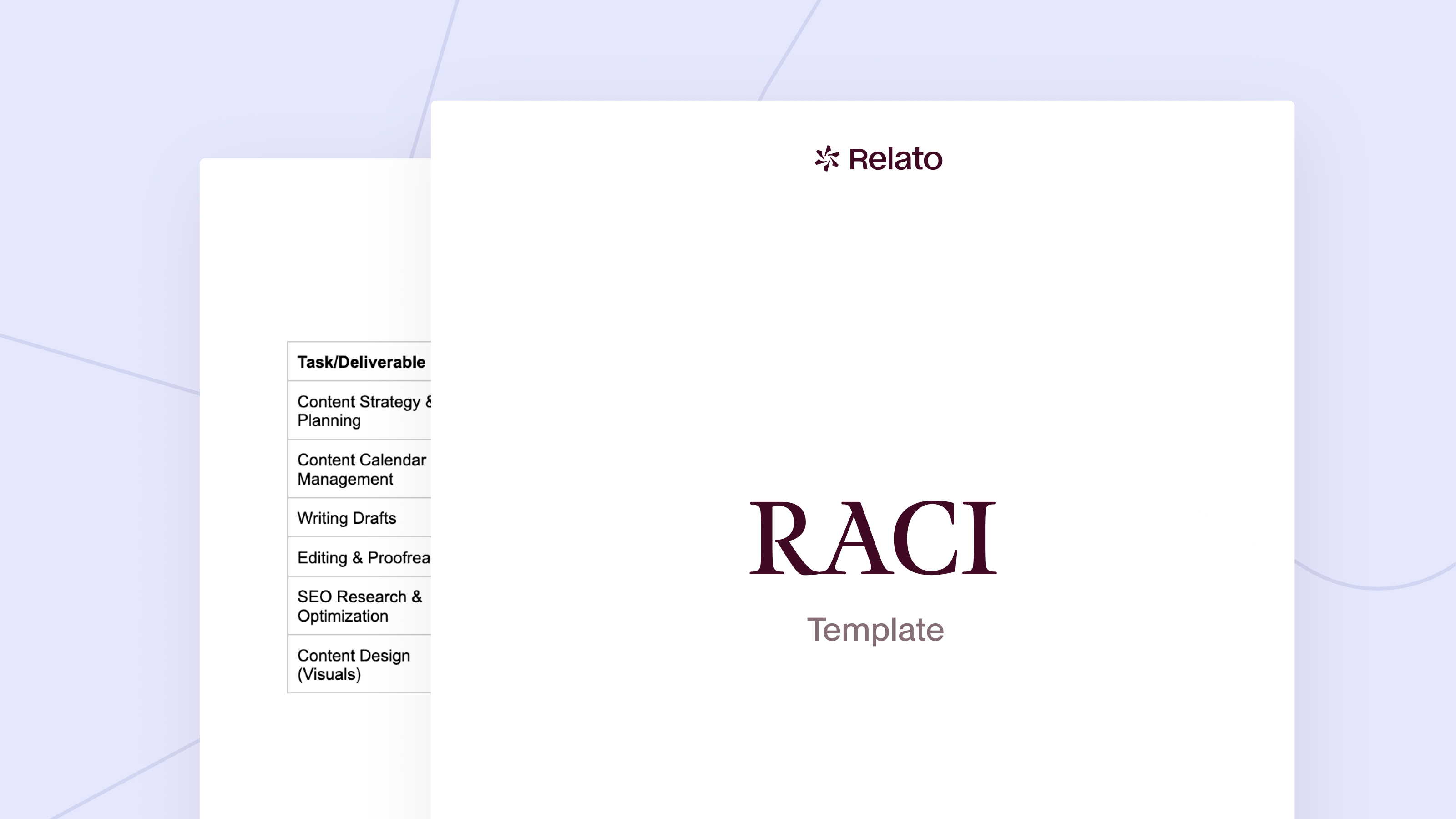 RACI Template